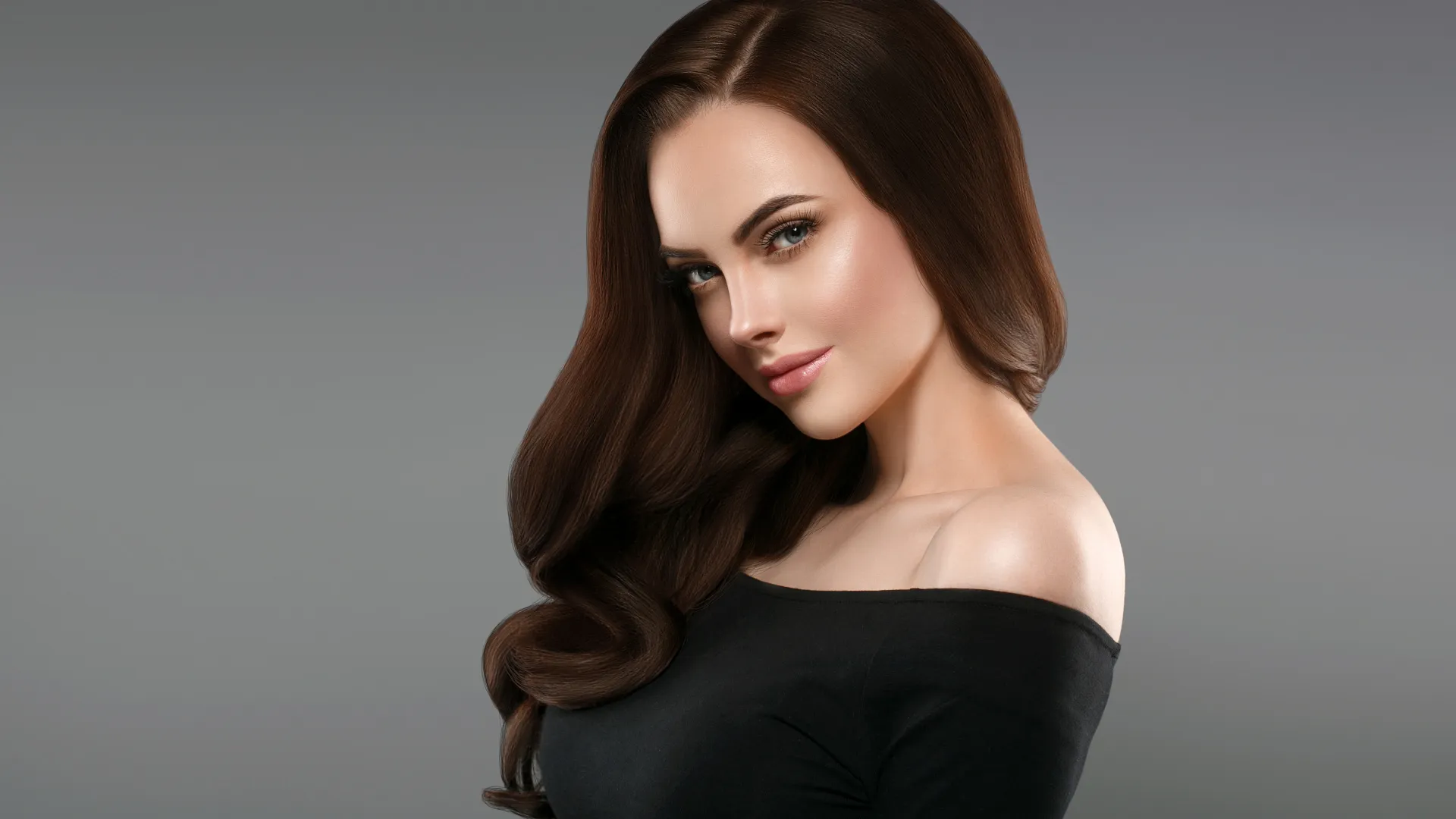 138120 beauty shoulder face skin head 1920x1080