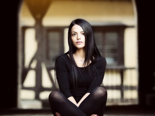 woman, model, portrait