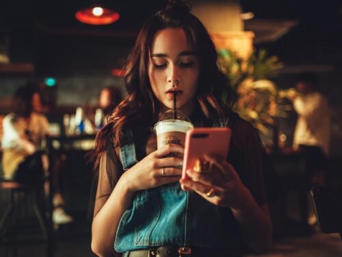 woman, coffee, phone, portrait, lady, bar, street, girl, hair, break time, coffee, coffee, coffee, coffee, phone, phone, phone, phone, phone, bar