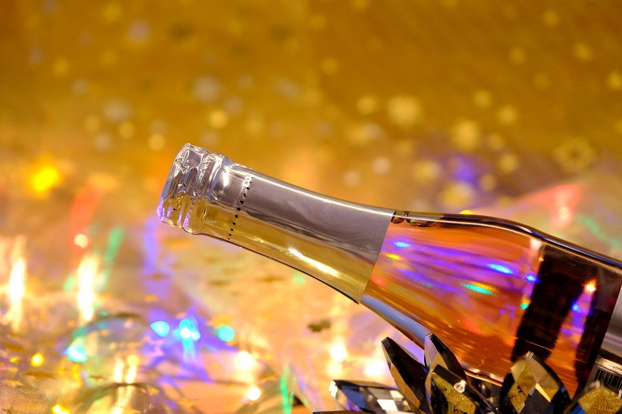 sparkling wine, champagne, bottle, new year's day, sylvester, drink, beverages, alcohol, celebration, to celebrate, champagne, champagne, champagne, champagne, champagne
