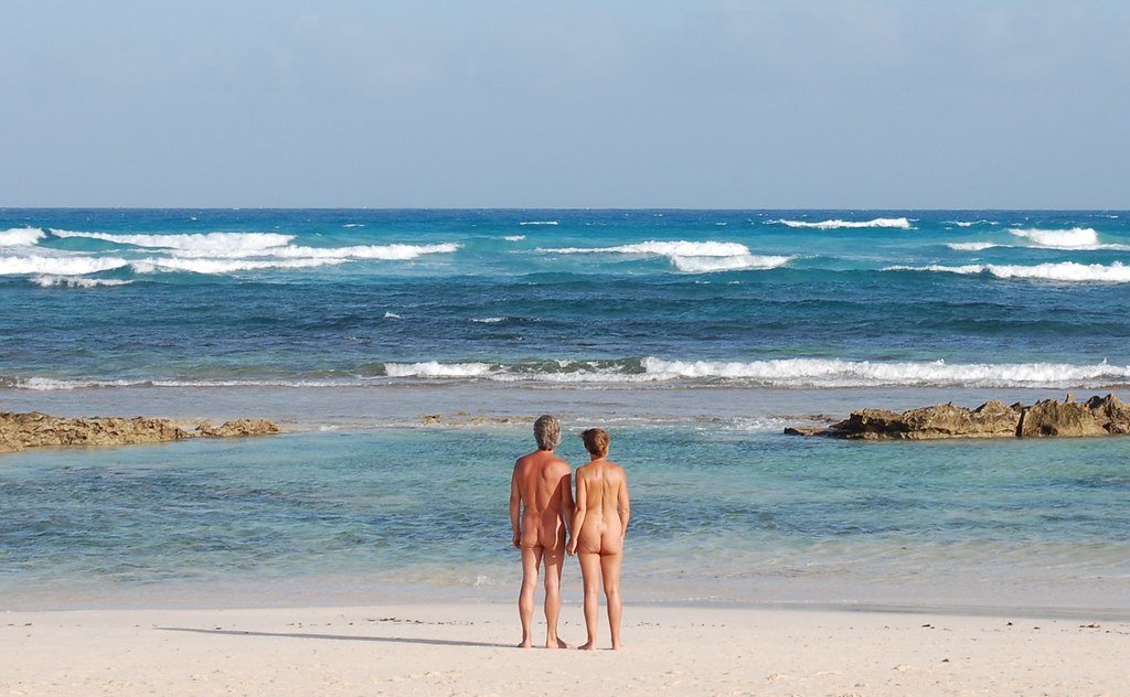 Nudist beach crop