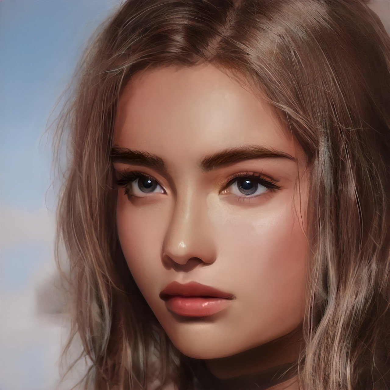 beauty, woman, portrait, face, girl, female, teen, teenager, young, youth, attractive, makeup