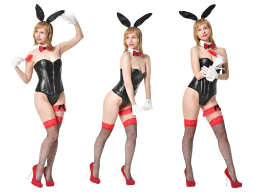 rabbit, model, shoes, style, female, woman, girl, playboy bunny, costume, pin-up, cut, transparent background, kit, circuit, for photoshop, element, bunny, noir, vintage, retro, young woman, beautiful, pin-up model