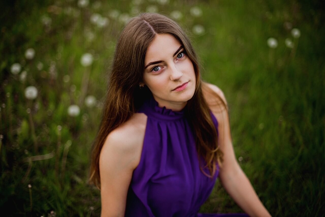 woman, flower wallpaper, meadow, grass, flowers, spring, beautiful flowers, summer, nature, woman, flower background, woman, woman, woman, woman