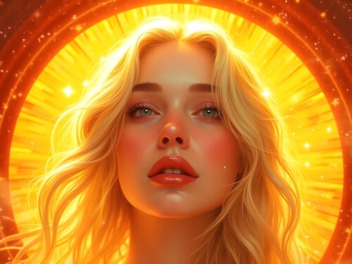 ai generated, virgo, virgin, horoscope, astrology