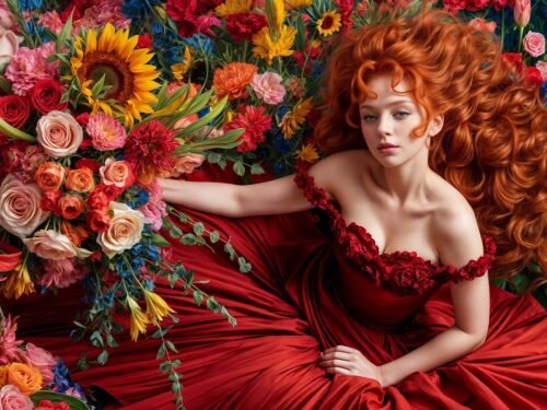 beautiful woman, beautiful girl, cute girl, pretty girl, stunning, captivating, nature, appealing, gorgeous, attractive, adorable, alluring, exquisite, breathtaking, mesmerizing, beautiful flowers, flowers, vibrant flowers, girl beauty, girl portrait, fashion model, beauty, dream girl, sexy lady, sexy woman, best wallpaper, ai generated