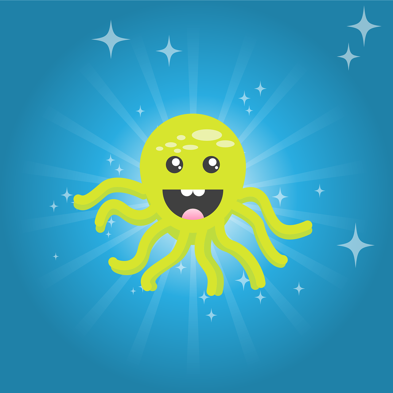 octopus, happy, undersea world, octopus, octopus, octopus, octopus, octopus