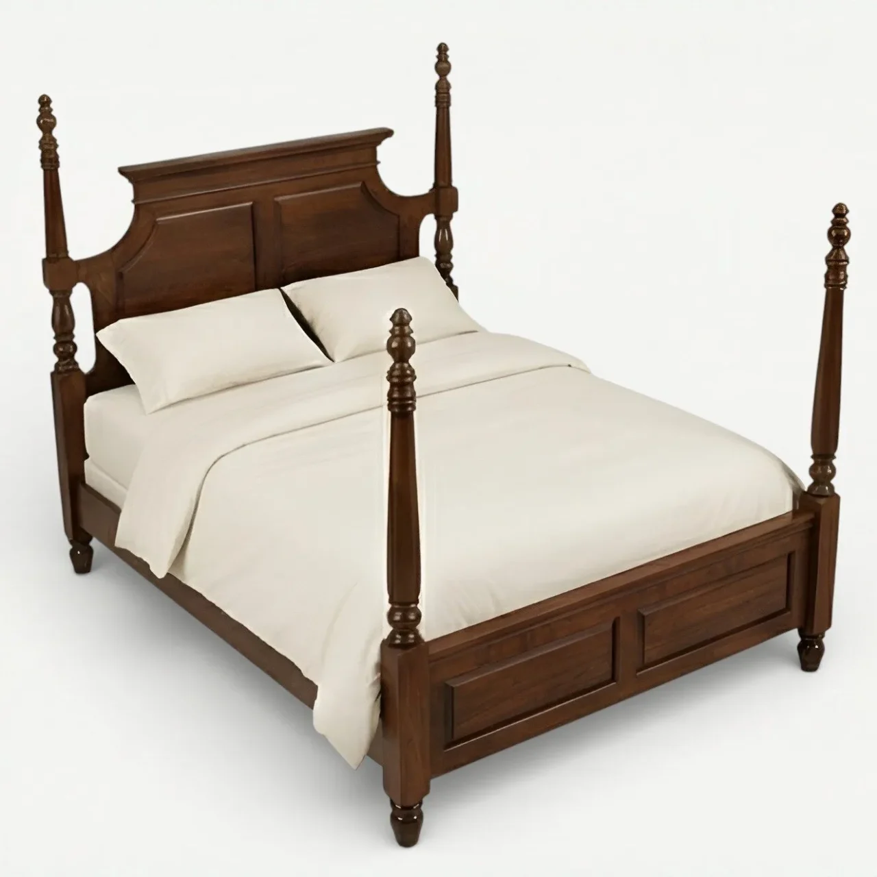 Amish American Made Malune Four Poster Bed
