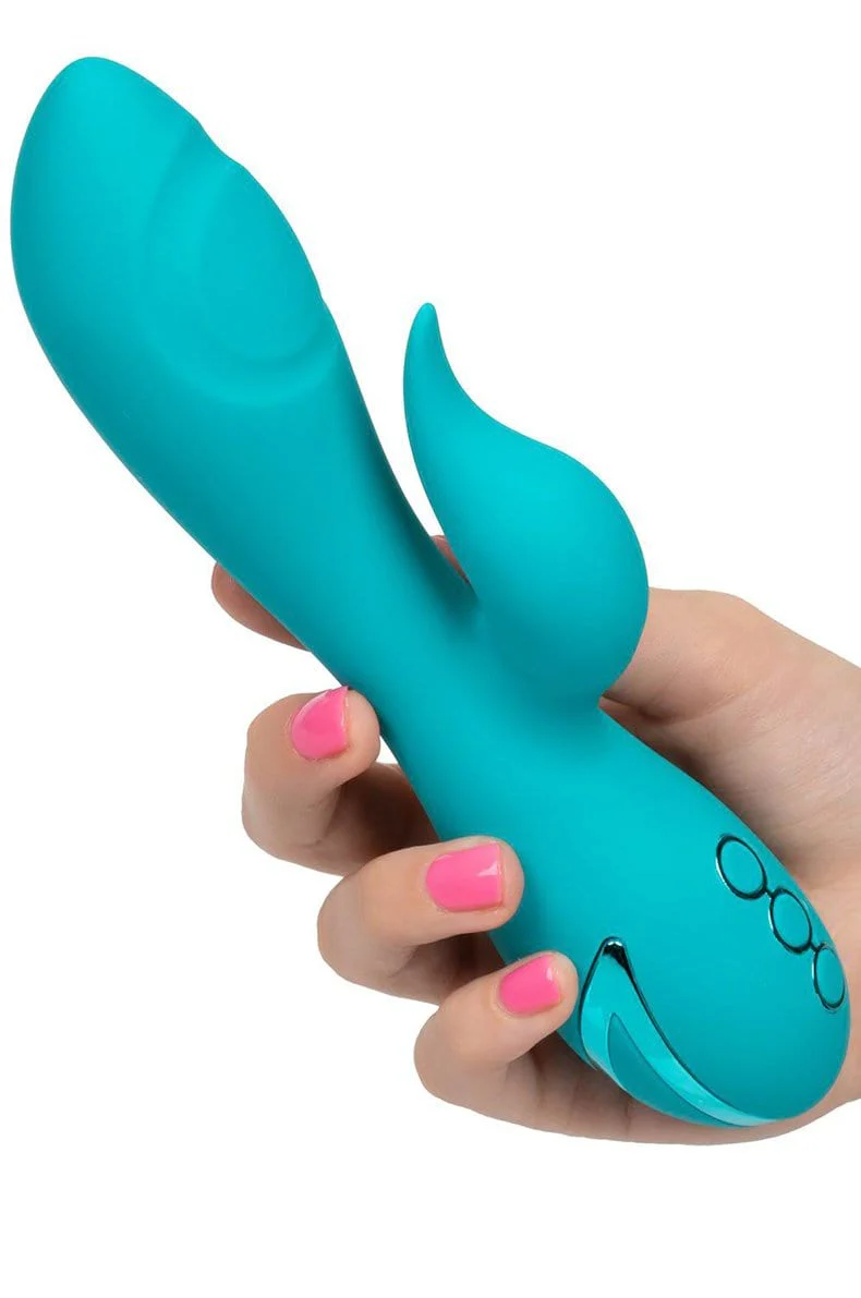 California Dreaming Santa Monica Starlet Blue Rabbit Style Vibrator