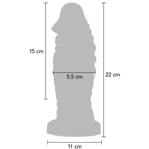 Vibruojantis dildo Mažasis monstriukas