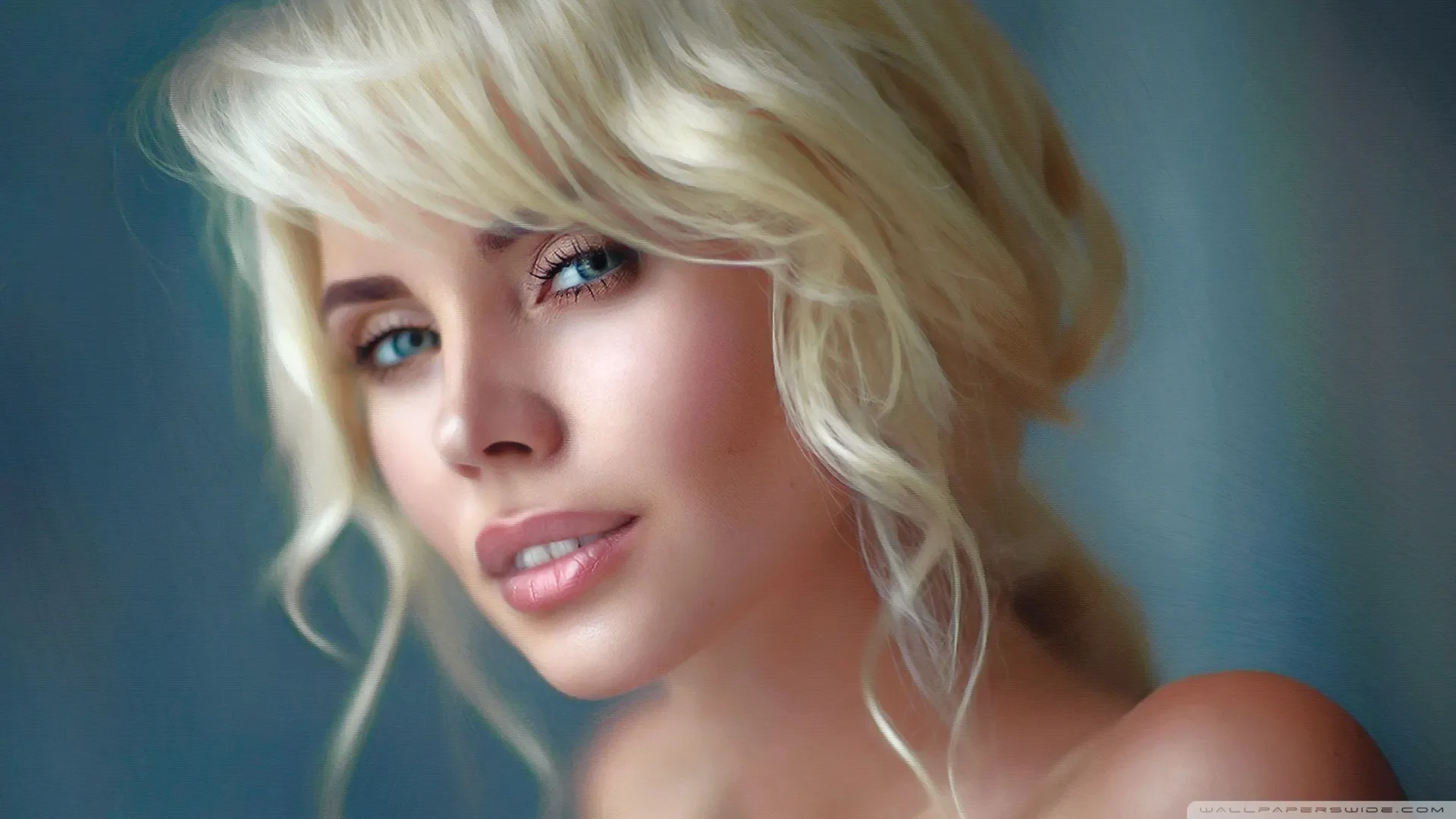 Beauty paint wallpaper 1920x1080