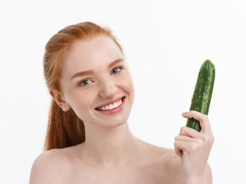 Merginų masturbacijos gidas Nr. 549. Masturbacijos technika „Malonumai su agurku“