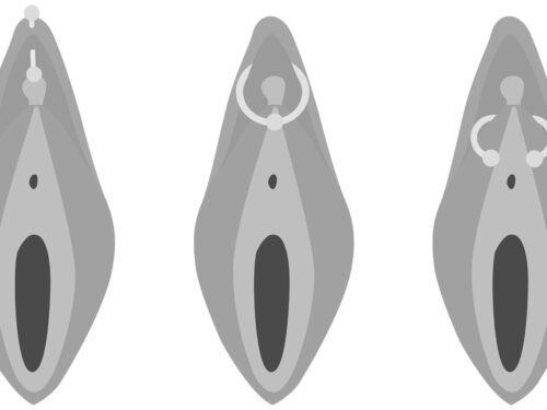 "Clitoris Clit Piercing Diagram from The Cunnilinguist" by Alex B Porter is licensed under CC BY-SA 2.0.