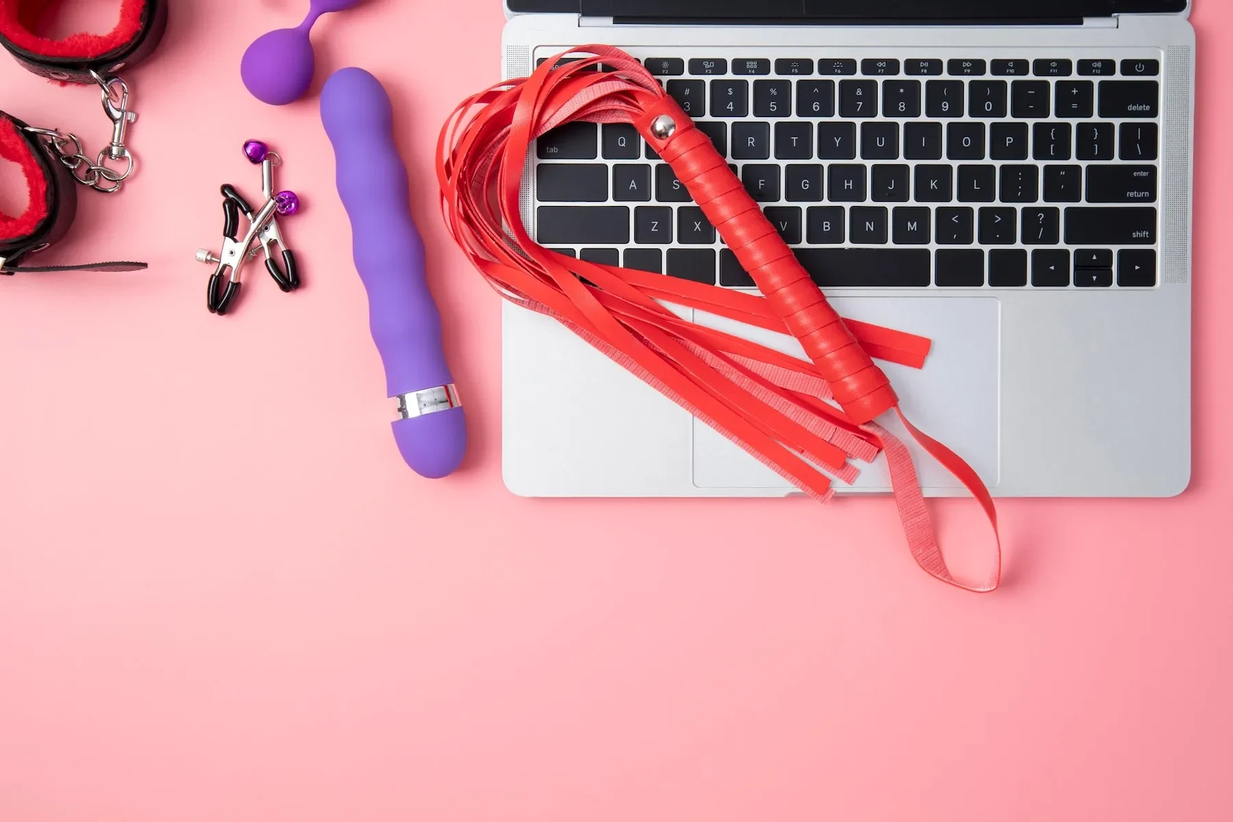 Close up sex toys