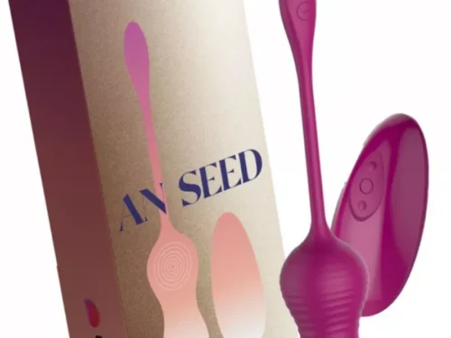 „Anasteisha An Seed Vaginal Vibroballs“ su „karoliukų masažo“ funkcija ir nuotolinio valdymo pulteliu