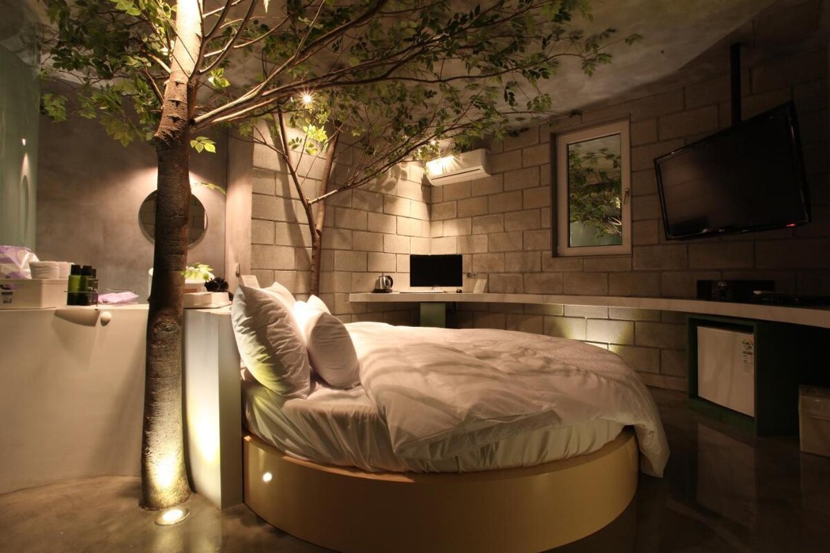 Pavyzdžiai, kaip atrodo tokių motelių kambariai