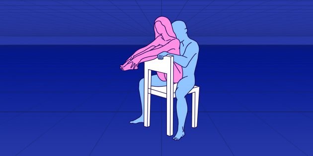 Seksas sėdint: „ant kėdės atlošo“