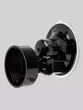 Fleshlight Shower Mount and Hands-Free Adaptor, Black, hi-res
