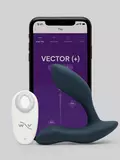 We-Vibe Vector App and Remote Controlled Rechargeable Prostate Massager, Grey, hi-res