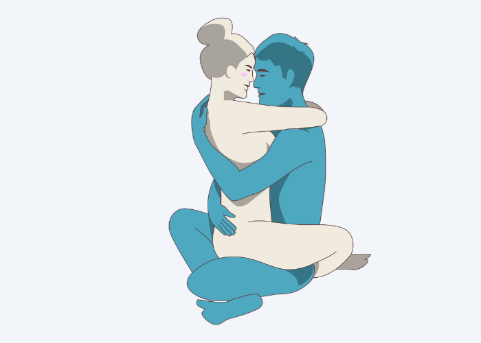 Lotus position sex position