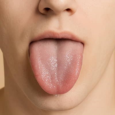 Tongue shape and position when you eat her pussy