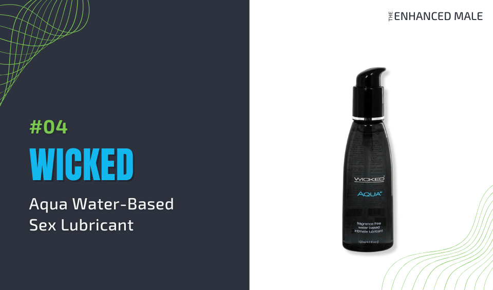 Aqua Water-Based Sex Lubricant by Wicked