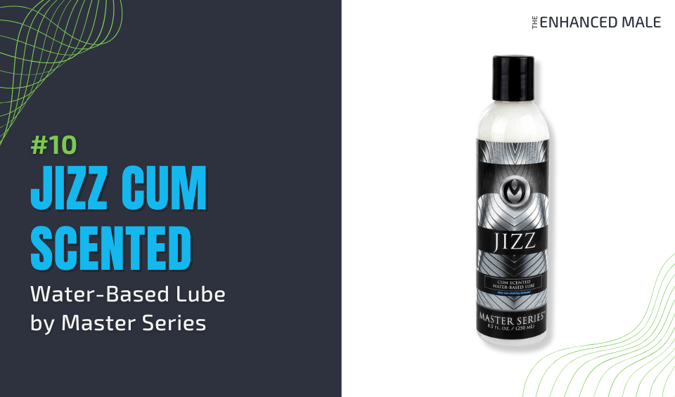 Jizz Flavored and Scented Water-Based Sex Lube by Master Series