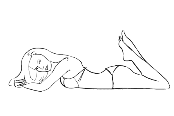 glamour photography poses