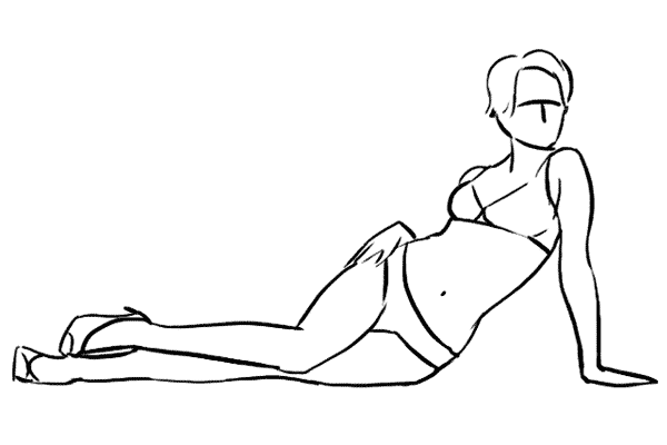 glamour photography poses