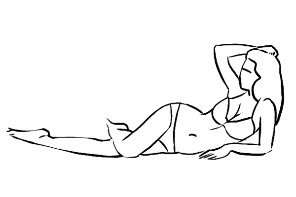 glamour photography poses
