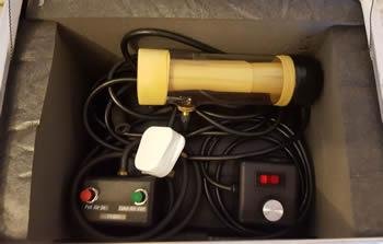The Venus in its tramnsit case