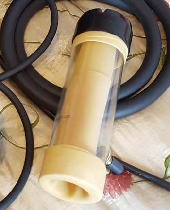 The Venus receiver stops body fluids going into any of the pipes
