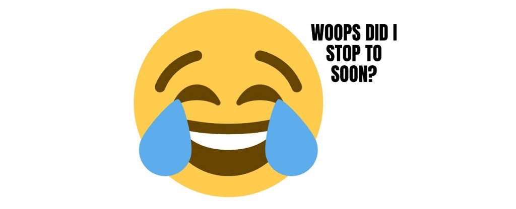 crying laughing face emoji