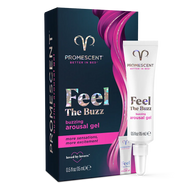 Buzzing arousal gel