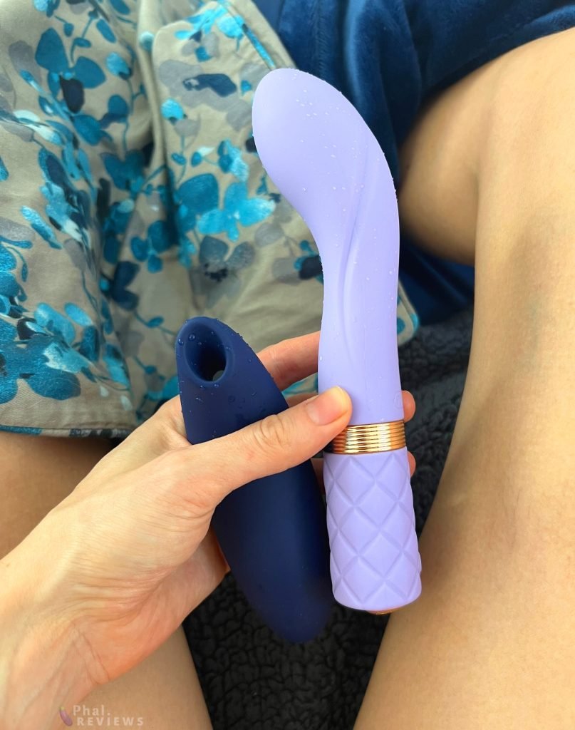 We-Vibe Melt - favorite air pulse with G-spot vibration, Pillow Talk Sassy