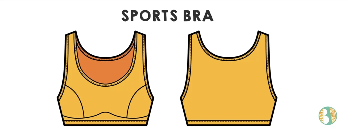 Sports Bra Illustration