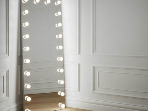 white wooden door with silver door lever