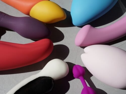 pink yellow blue and white balloons