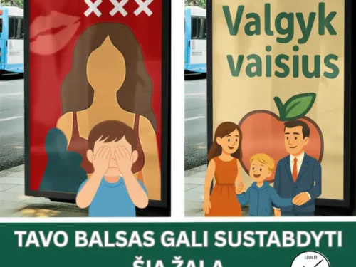 Laikas veikti: Vaikai prieš sekso industrijos reklamą