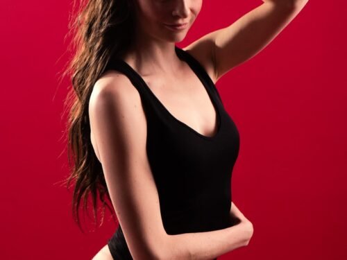 a woman posing for a picture