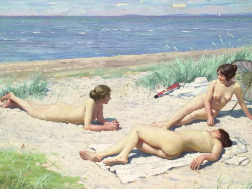 Kodėl vis mažiau prancūzių deginasi be viršutinių drabužių?